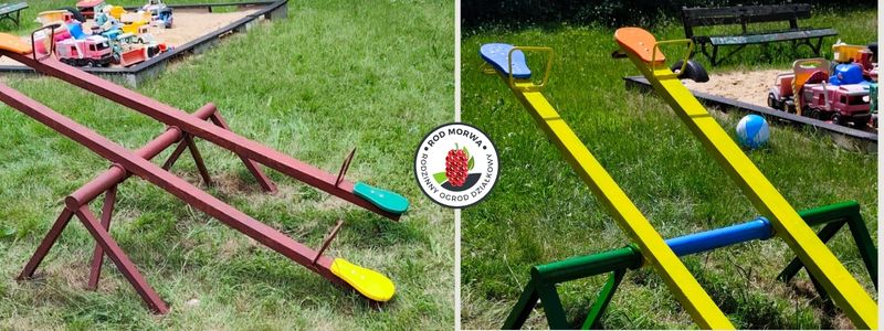 Konserwacja placu zabaw w ROD &bdquo;Morwa&rdquo; - przestrzeń dla najmłodszych